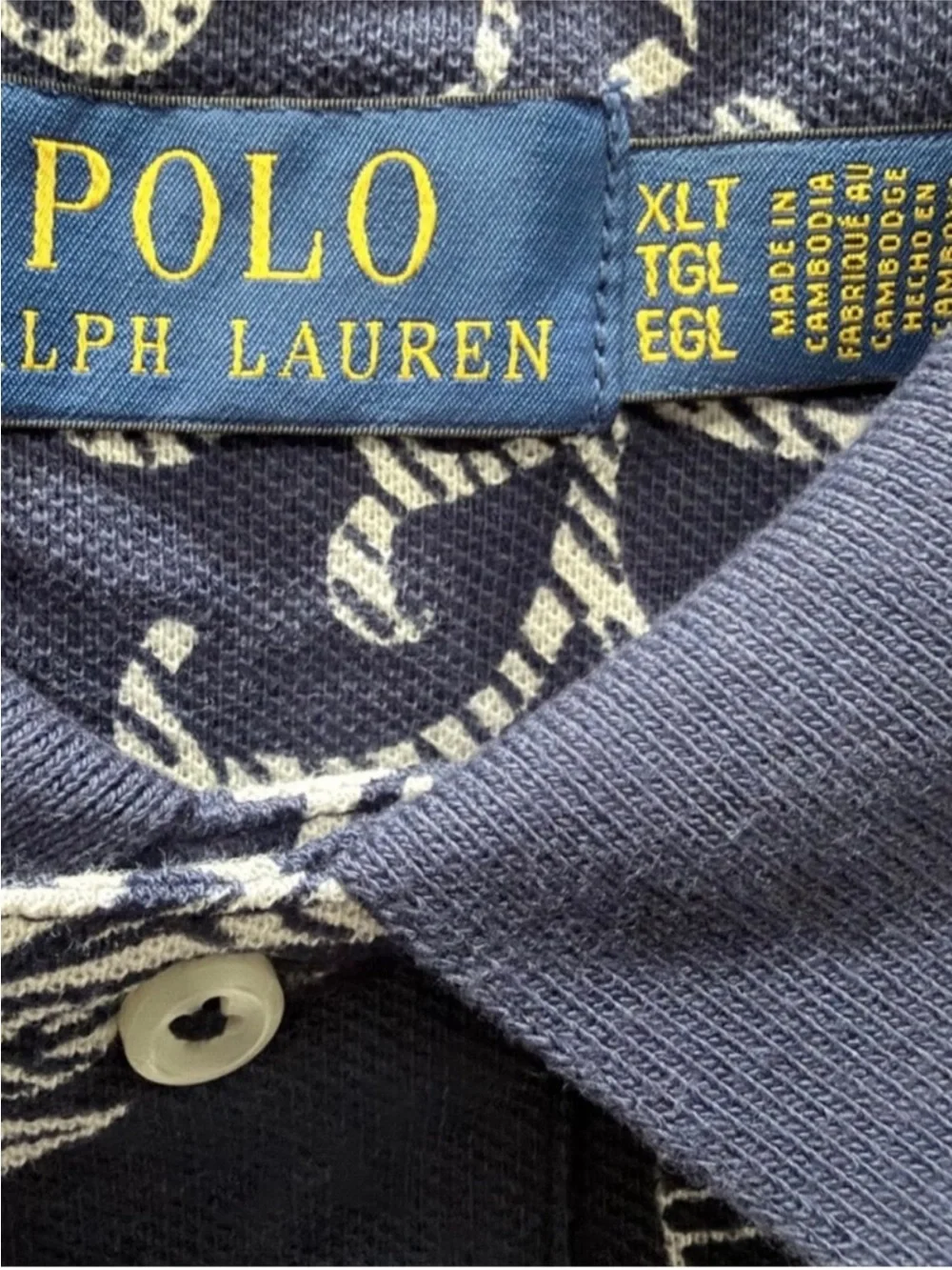 RALPH LAUREN POLO SIZE X-LARGE